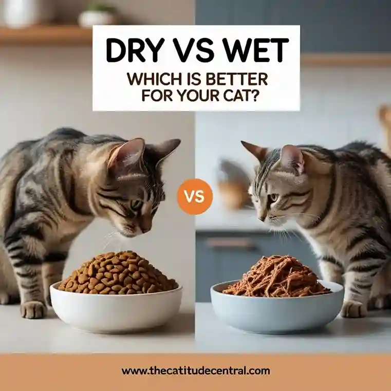 Dry vs Wet Cat Food
