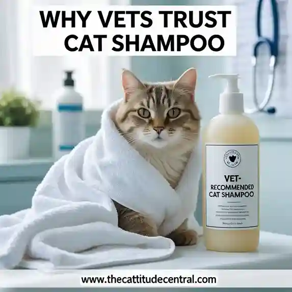 Vet-Recommended Cat Shampoo