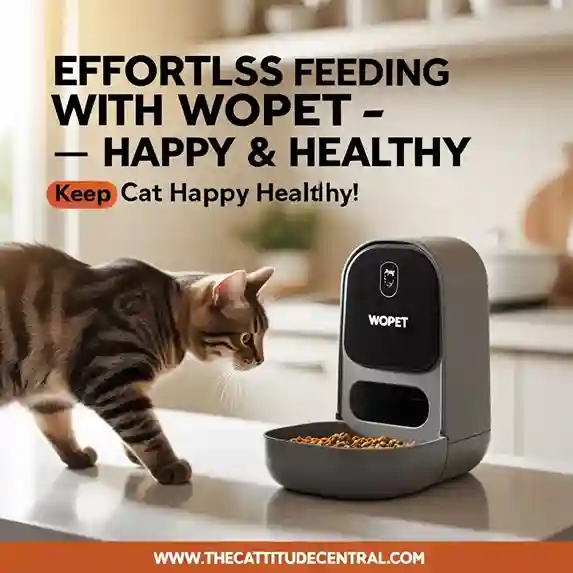 WOPET Automatic Cat Feeder