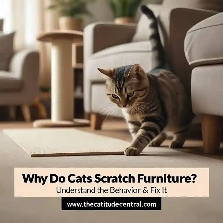Why Do Cats Scratch Furniture