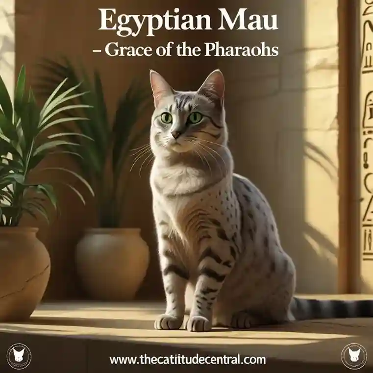 Egyptian Mau: Mystique Spotted Cat 1 Egyptian Mau