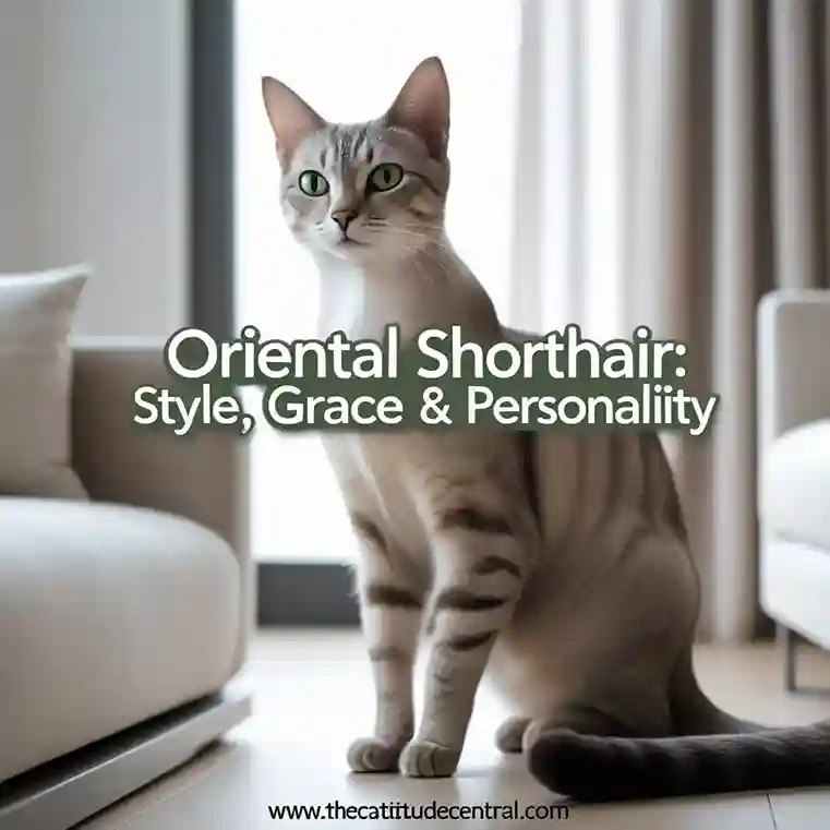 Oriental Shorthair: Grace in Motion 2 Oriental Shorthair