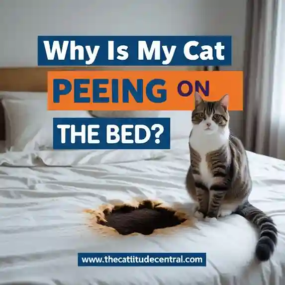 Why Is My Cat Peeing on My Bed