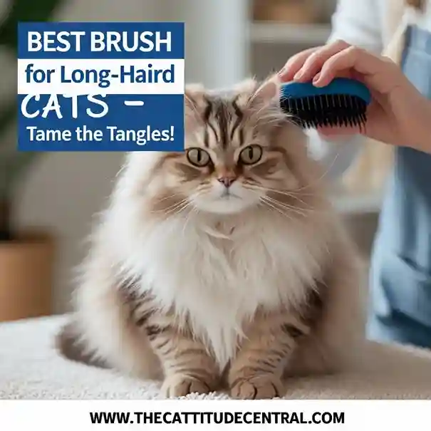 long hair cat brush