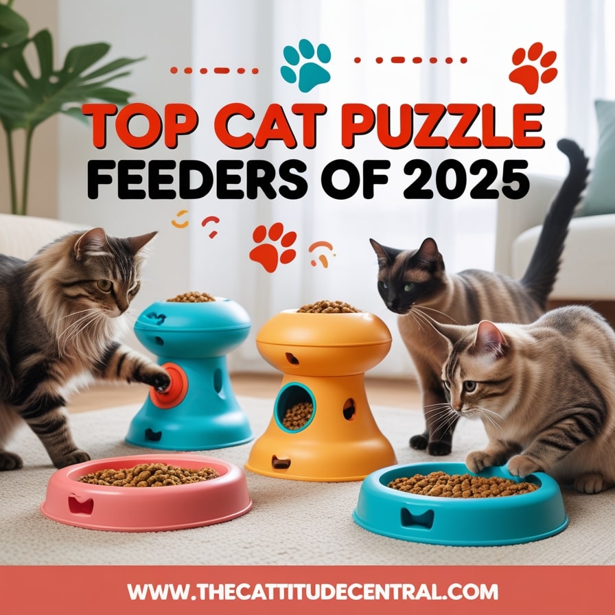 Best Cat Puzzle Feeders 2025 21 Cat Puzzle Feeder