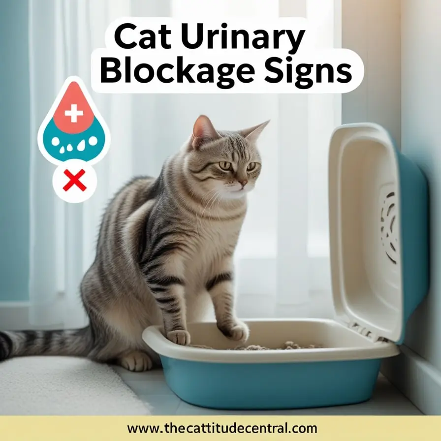 Cat Urinary Blockage Signs