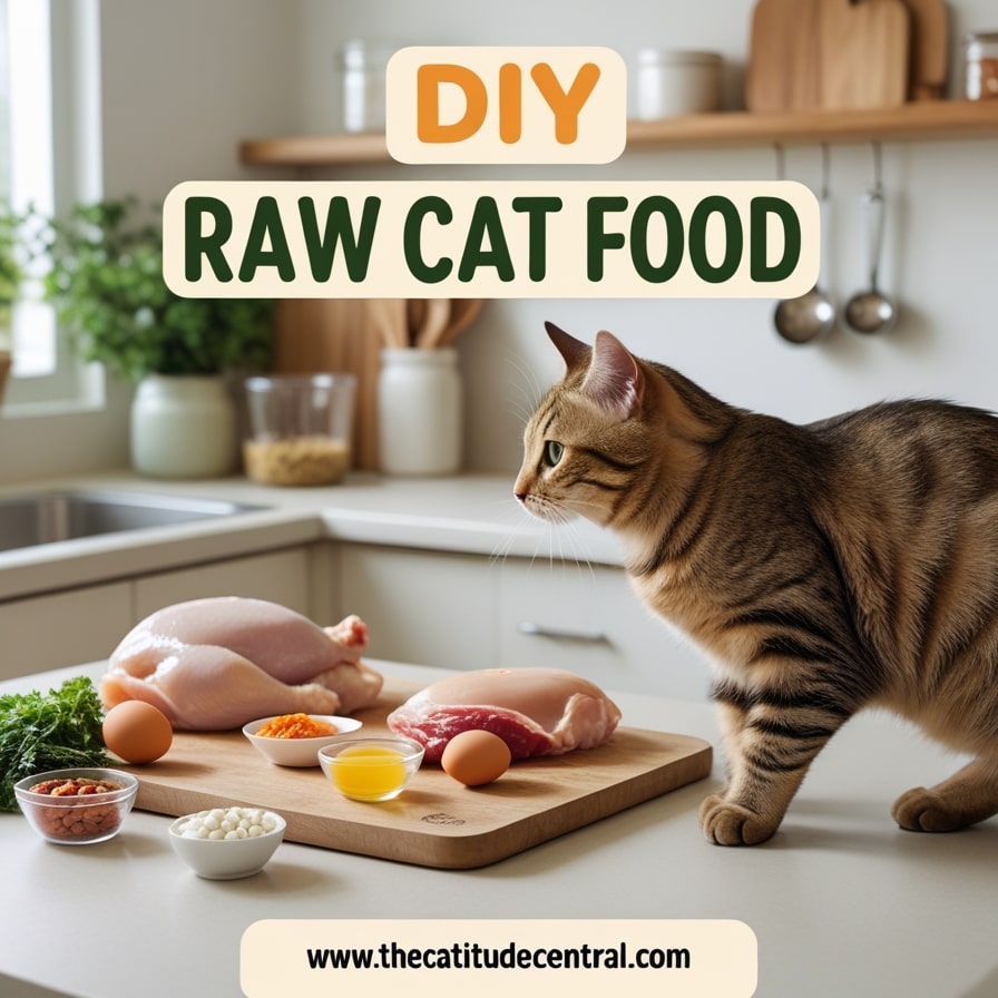 DIY Raw Cat Food