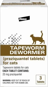 Elanco Tapeworm Dewormer for Cat