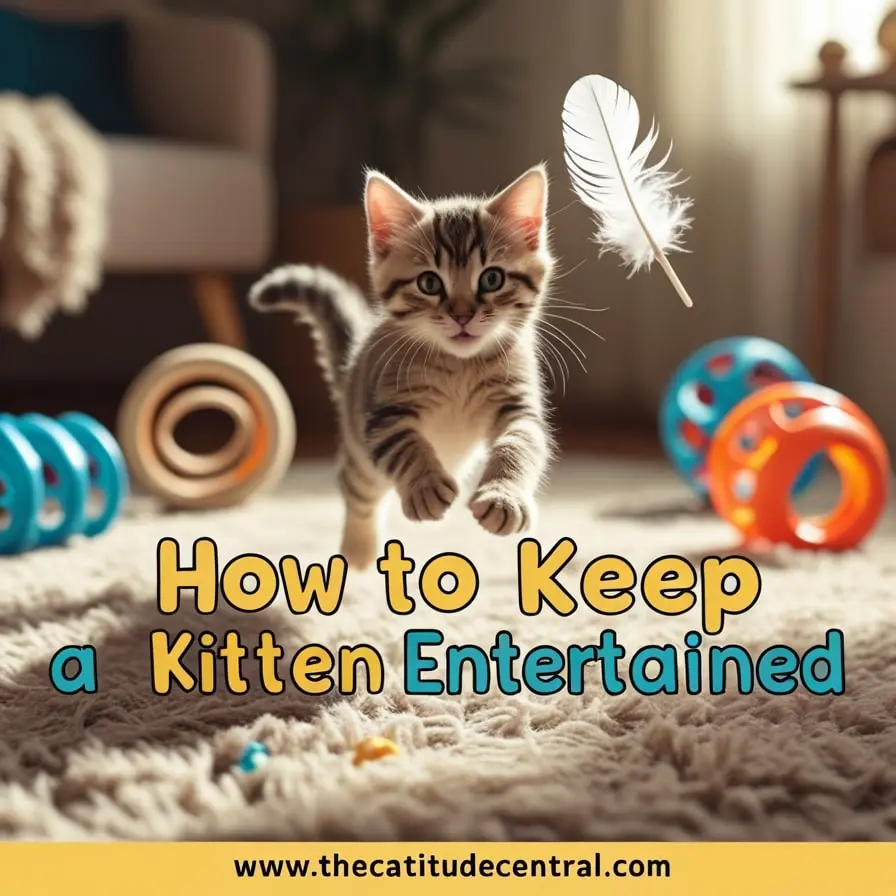 How to Keep a Kitten Entertained