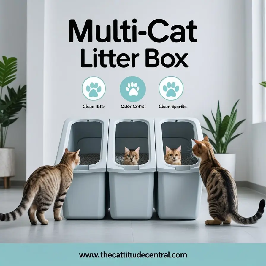 Multi-Cat Litter Box