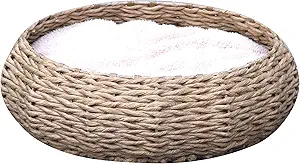 Top 10 Cat Beds for Cozy Feline 6 PetPals Handmade Basket Cat Bed