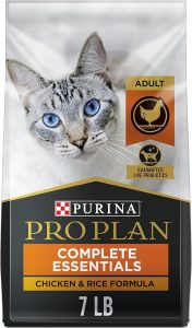 Best High Calorie Cat Food for 2025 1 Purina Pro Plan High Protein Cat Food, Chicken and Rice Formula - 7 lb. Bag