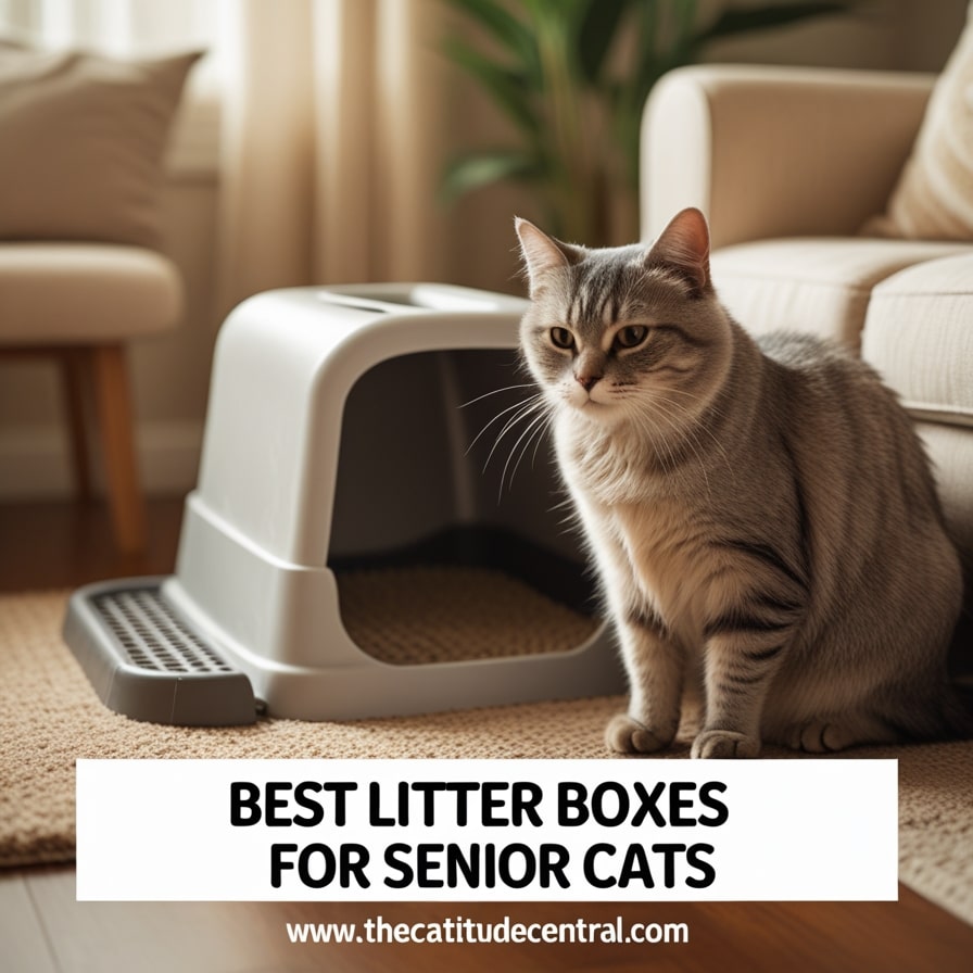 Senior Cat Litter Box