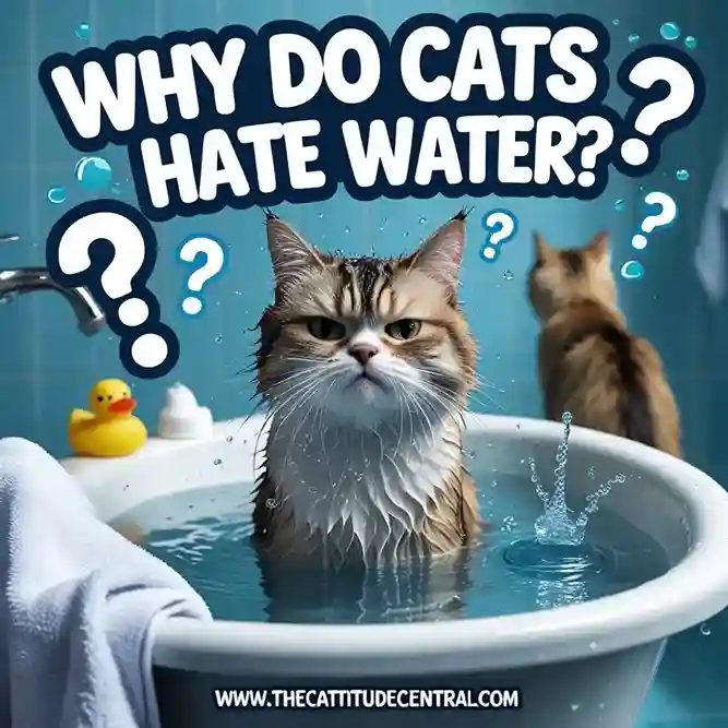 why do cats hate water