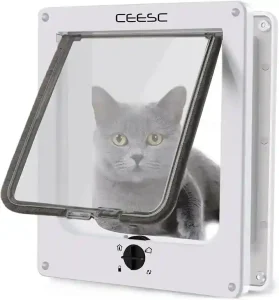 Top-Rated Cat Door for Window Reviews 3 CEESC Large Cat Door for Windows