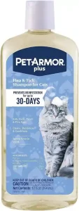 PetArmor Plus Flea & Tick Shampoo for Cats