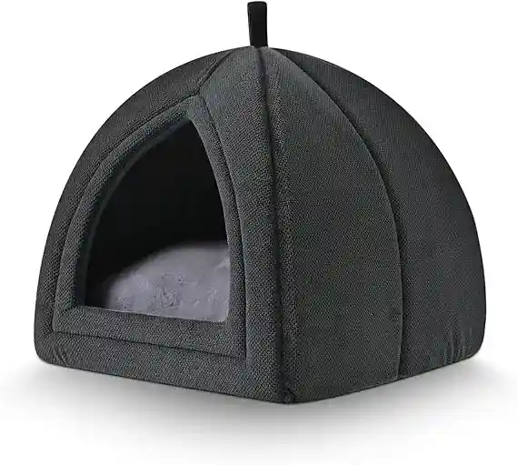 Amazon Basics Cat Cave Bed Review 1 Amazon Basics Cat Cave Bed2