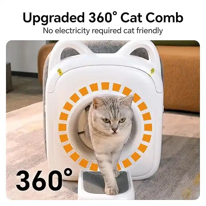 AutoComb Automatic Cat Self Groomer 1 AutoComb Automatic Cat Self Groomer3