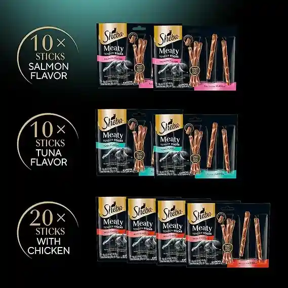 Sheba Meaty Tender Sticks: Top Cat Treat 4 Sheba Meaty Tender Sticks2