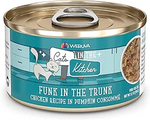 Weruva Cats in the Kitchen Funk in the Trunk Chicken in Pumpkin Consommé