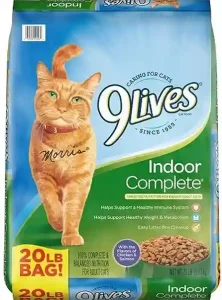 9 Lives Cat Food: Pros, Cons, & More 2 9 Lives Indoor Dry Cat Food