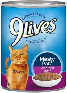 9 Lives Cat Food: Pros, Cons, & More 3 9 Lives Paté Cat Food