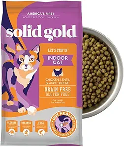Solid Gold Let's Stay In Grain-Free Indoor Formula Dry Cat Food