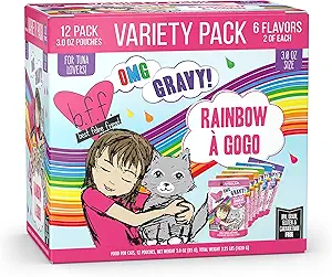 Weruva B.F.F. OMG Rainbow A Gogo Variety Pack 