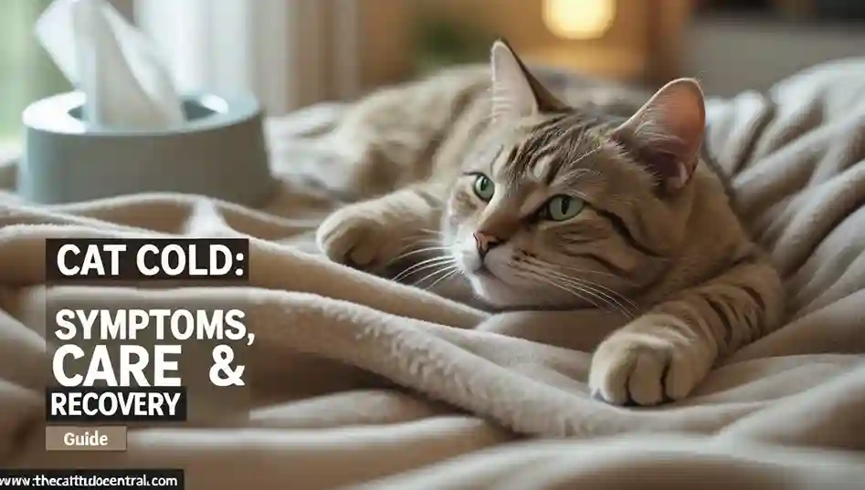 Cat Cold: Symptoms, Care & Recovery Guide 2 Cat Cold