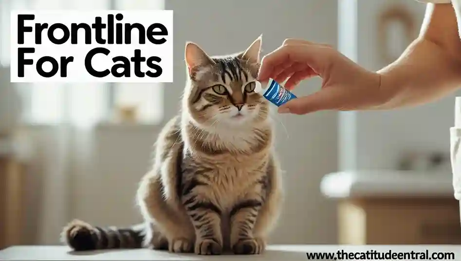 Frontline For Cats: Flea Protection 1 Frontline For Cats