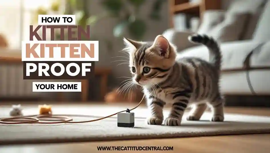 How To Kitten Proof Your Home