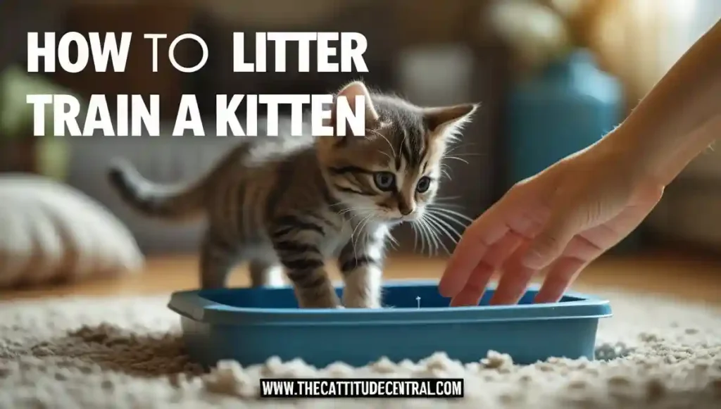 How To Litter Train A Kitten