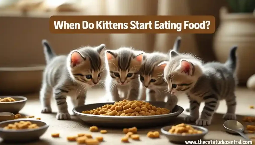 When Do Kittens Start Eating Food