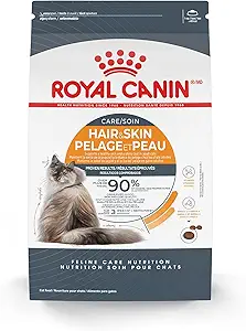 We Tested Them: The 5 Best Cat Food For Shedding in 2025 (Vet-Reviewed) 3 Royal Canin Feline Hair & Skin Care Dry Cat Food