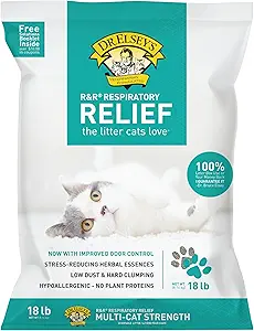Best Dust Free Cat Litter of 2025: Expert-Tested Picks for a Healthier Home 4 Dr. Elsey’s Respiratory Relief Cat Litter