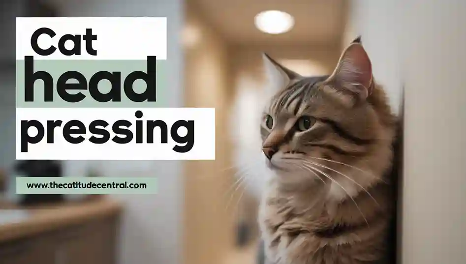 Cat Head Pressing: Urgent Signs 1 Cat Head Pressing